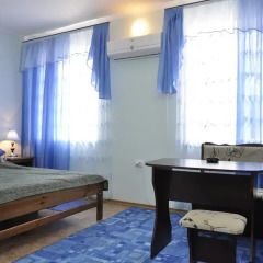 Гостиничный комплекс Элитуют Номер Комфорт двуспальная кровать фото 13