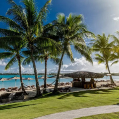 Отель The St Regis Bora Bora Resort пляж фото 4