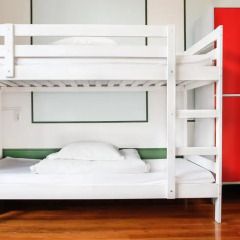 Oporto City Hostel Кровать в общем номере двухъярусные кровати фото 10