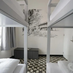 Отель Cacha bed Кровать в общем номере с двухъярусной кроватью фото 7