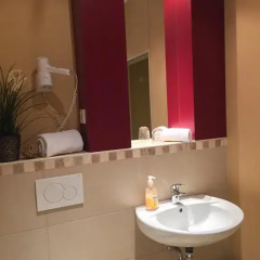Hotel Hoppe Витте ванная