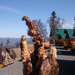 Cabins On The Bluff In Kenai Peninsula United States Of America