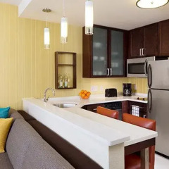 Отель Residence Inn by Marriott Seattle University District 3* Студия с различными типами кроватей фото 8