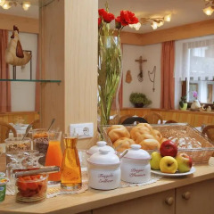 Отель Pension Bergland Горнолыжный курорт Ортлер питание фото 3