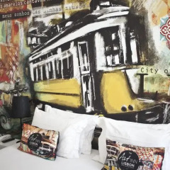 Отель The ART INN Lisbon 2* Стандартный номер с различными типами кроватей фото 14