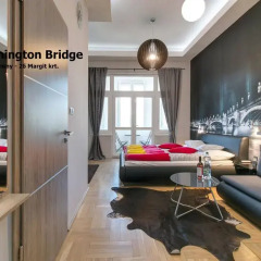 Апартаменты Little Americas Hillside Apartments Будапешт комната для гостей фото 5