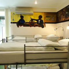 Chicago Hostel Кровать в женском общем номере с двухъярусной кроватью фото 5