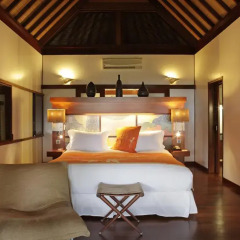 Отель Sofitel Moorea la Ora Beach Resort 5* Бунгало Luxury с различными типами кроватей фото 3