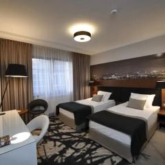 Отель Mercure Bydgoszcz Sepia 4* Стандартный номер с различными типами кроватей фото 5