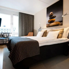 Hotel Birger Jarl 4* Стандартный номер с двуспальной кроватью фото 13