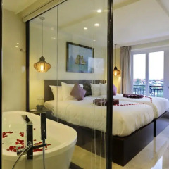 River Suites Hoi An Hotel 3* Номер Делюкс с различными типами кроватей фото 14
