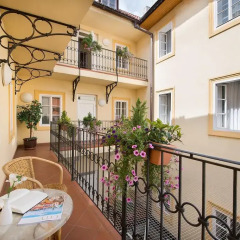 Boutique Hotel Constans Prague балкон