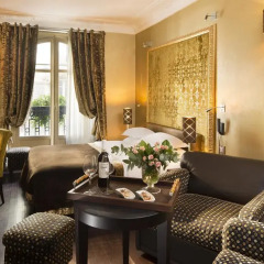 Hotel Ares Eiffel 4* Номер Делюкс с различными типами кроватей фото 13