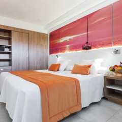 Отель Apartamentos Playas Cas Saboners Улучшенные апартаменты с различными типами кроватей фото 4