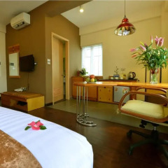 Golden Sun Villa Hotel 3* Номер Делюкс с различными типами кроватей фото 7