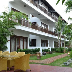 Отель Riverside Bamboo Resort Hoi An 3* Улучшенный номер с различными типами кроватей фото 3