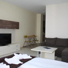 Отель Sun Gate Aparthotel Болгария, Солнечный берег - отзывы, цены и фото номеров - забронировать отель Sun Gate Aparthotel онлайн комната для гостей фото 3