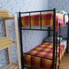 Хостел Кутузова 30 Кровать в общем номере с двухъярусными кроватями фото 25