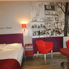 Grand Hotel de Turin 3* Стандартный номер разные типы кроватей фото 6
