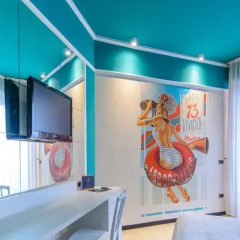 Отель Admiral Art Hotel Италия, Римини - отзывы, цены и фото номеров - забронировать отель Admiral Art Hotel онлайн бассейн фото 2