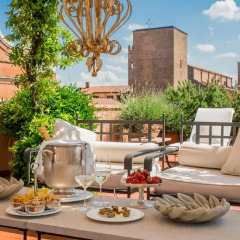 Grand Hotel Majestic già Baglioni 5* Люкс с различными типами кроватей фото 17