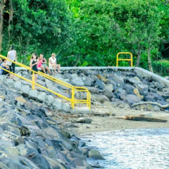 Отель Ulalei Lodge Самоа, Уполу - отзывы, цены и фото номеров - забронировать отель Ulalei Lodge онлайн приотельная территория