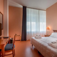 Отель Villa Eur Parco Dei Pini 3* Стандартный номер с двуспальной кроватью фото 7