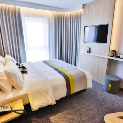 Отель Holiday Inn Express Karlsruhe - City Park 3* Стандартный номер с различными типами кроватей фото 2