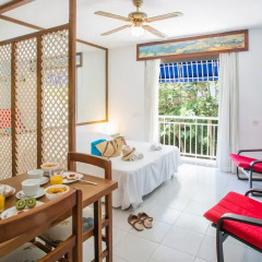 Отель Estel Blanc Apartaments - Adults Only Стандартный номер с различными типами кроватей фото 7