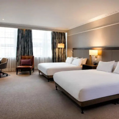 Отель Hilton Edinburgh Carlton 4* Номер Делюкс с 2 отдельными кроватями фото 3