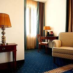 Primoretz Grand Hotel & SPA 4* Номер Делюкс разные типы кроватей фото 3