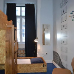 Goodnight Hostel Кровать в общем номере фото 9
