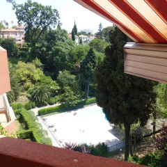 Отель Le Parc de Cimiez Ницца балкон
