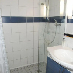 Hotel Zur Burg Sternberg Экстерталь ванная
