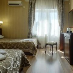 Mini-Hotel Tri Art Стандартный семейный номер с двуспальной кроватью фото 6