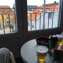 Отель Grimstad Vertshus Норвегия, Гримстад - отзывы, цены и фото номеров - забронировать отель Grimstad Vertshus онлайн балкон