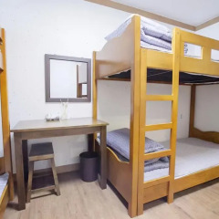 Отель Hi Jun Guesthouse Hongdae 2* Стандартный номер с различными типами кроватей фото 8