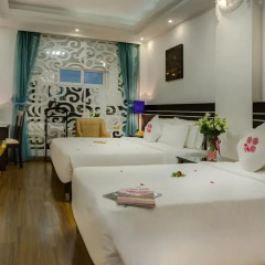 Noble Boutique Hotel Hanoi 3* Стандартный семейный номер с двуспальной кроватью фото 4