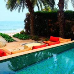 Отель Villa Maroc Resort Таиланд, Пак-Нам-Пран - отзывы, цены и фото номеров - забронировать отель Villa Maroc Resort онлайн бассейн фото 2