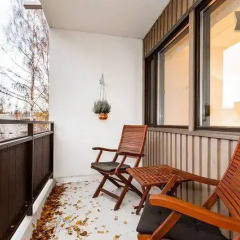 Апартаменты Apartment White Orchidea балкон