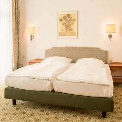Hotel Markgraf Leipzig 4* Стандартный номер с 2 отдельными кроватями