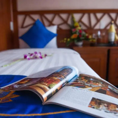 Отель Gray Line Halong Cruise 4* Номер Делюкс с различными типами кроватей фото 4