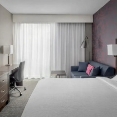 Отель Courtyard by Marriott New York Manhattan/SoHo 3* Стандартный номер с различными типами кроватей фото 5