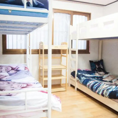 Отель Ewha DH Guesthouse Кровать в женском общем номере с двухъярусной кроватью фото 2