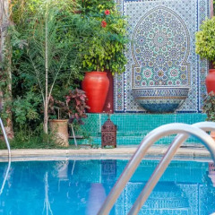 Отель Riad Alhambra бассейн