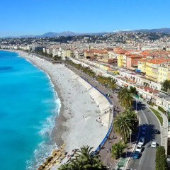Hotel La Pérouse Nice Baie des Anges 4* Стандартный номер с разными типами кроватей фото 5