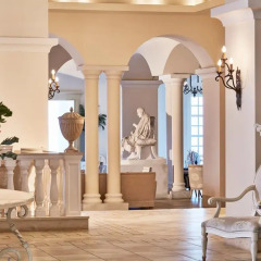 Отель Grecotel Olympia Riviera Thalasso Греция, Андравида-Киллини - отзывы, цены и фото номеров - забронировать отель Grecotel Olympia Riviera Thalasso онлайн интерьер отеля