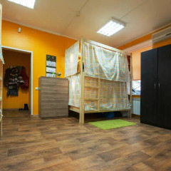 Хостел Есенин Кровать в женском общем номере с двухъярусной кроватью фото 14