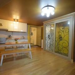 Отель Han River Guesthouse 2* Семейная студия с двуспальной кроватью фото 40
