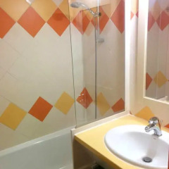 Отель Maeva Residence Les Palmiers Франция, Ницца - отзывы, цены и фото номеров - забронировать отель Maeva Residence Les Palmiers онлайн ванная фото 2